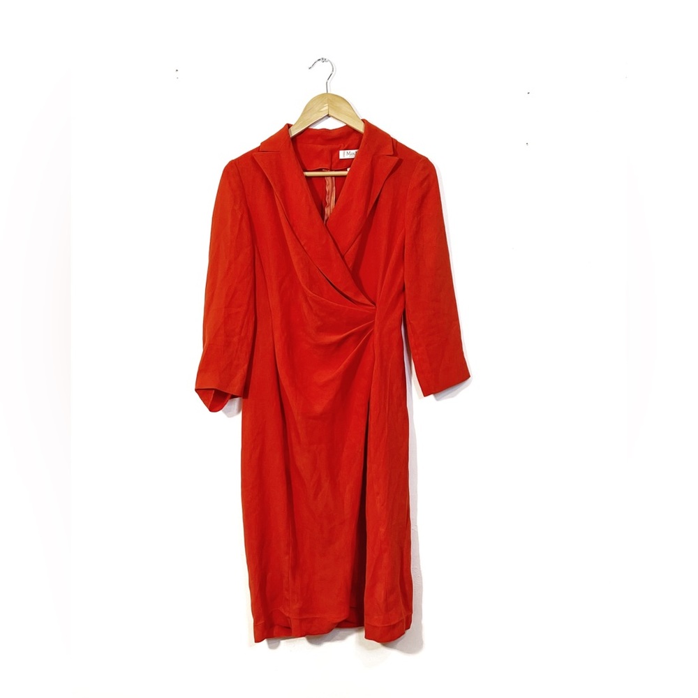 MaxMara | Ruched Midi Dress